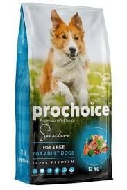 ProChoice Sensitive Skin Balık ve Pirinçli Hassas Derili Yetişkin Köpek Maması 12 kg
